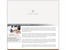 Tablet Screenshot of digistics.co.za